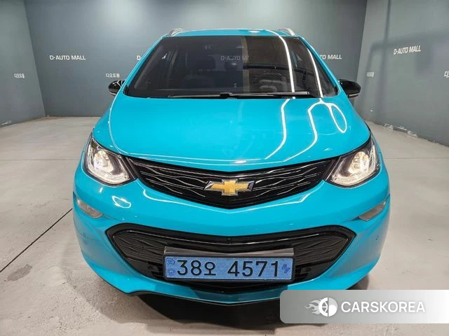 Chevrolet (GM Daewoo) Bolt EV 2021 Синий нефрит из Кореи