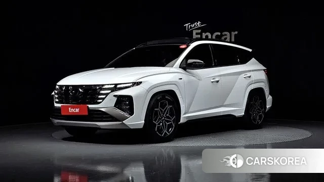 Hyundai Tucson (NX4) 2021 Белый из Кореи