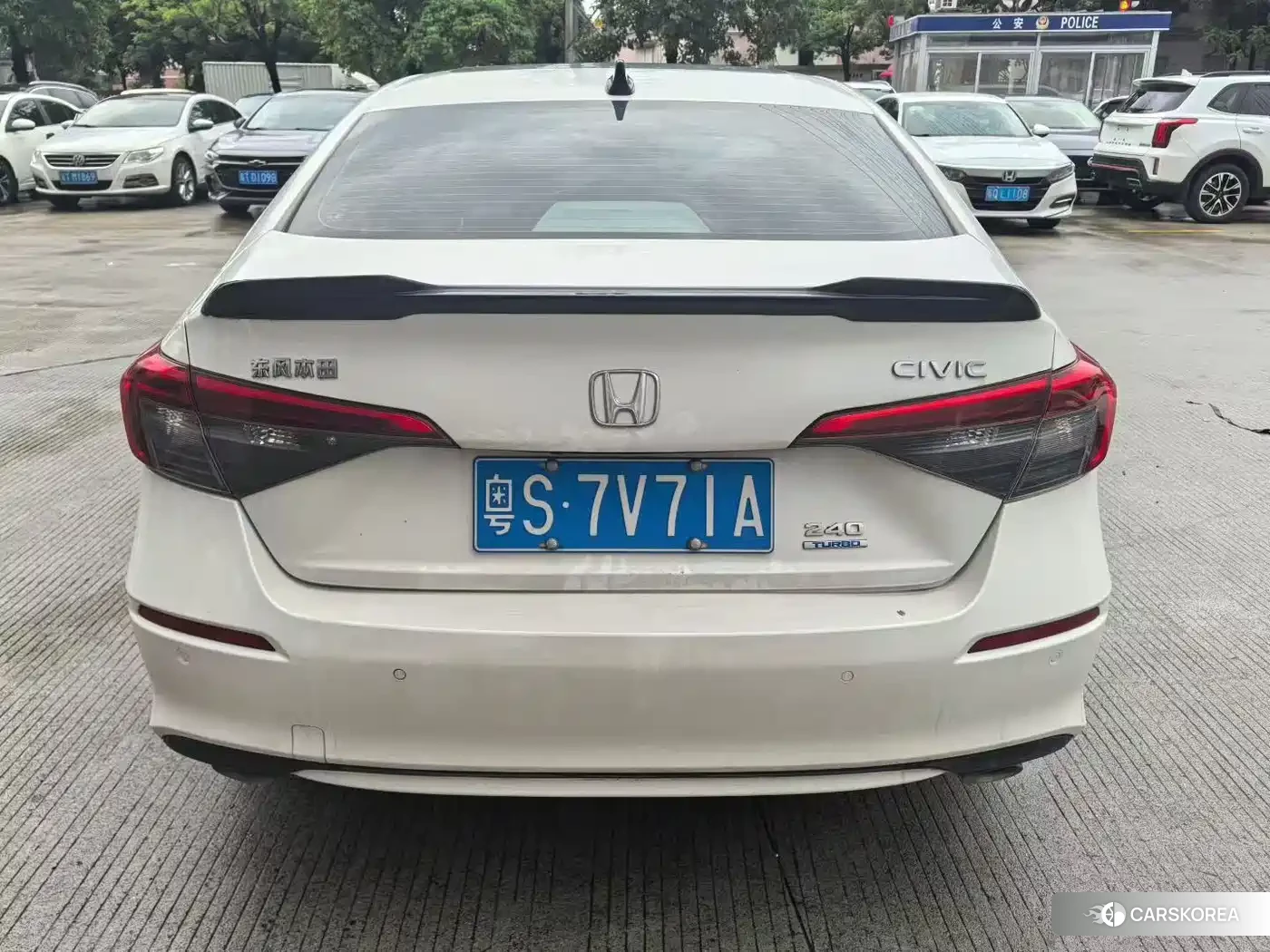 Honda Civic 2022 Белый из Китая