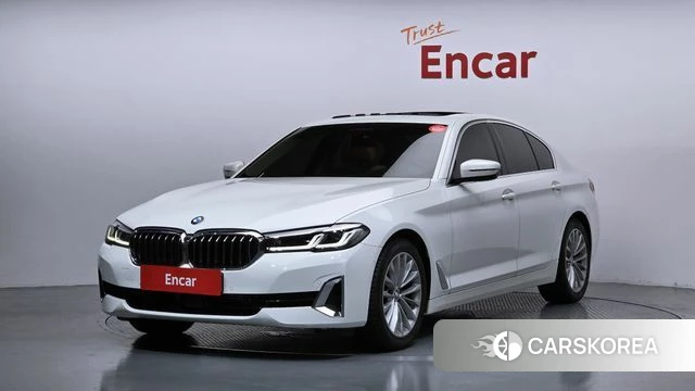BMW 5 Series (G30) 2021 Белый из Кореи