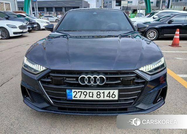 Audi A7 (4K) 2022 Синий из Кореи