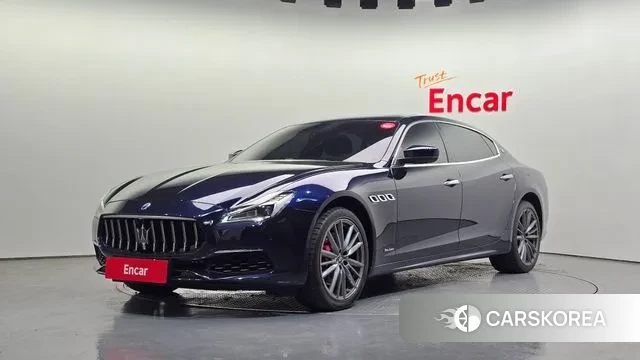 Maserati Quattroporte 2021 Синий из Кореи