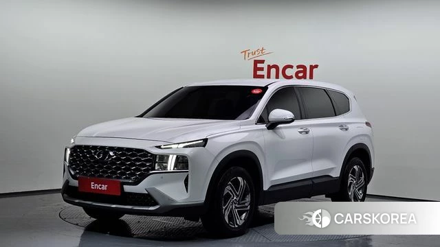 Hyundai The New Santa Fe 2021 Белый из Кореи