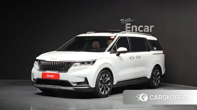 Kia Carnival 4th generation 2021 Белый из Кореи