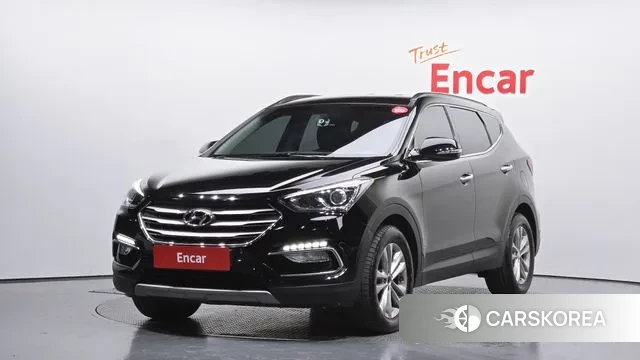 Hyundai Santa Fe The Prime 2018 Черный из Кореи