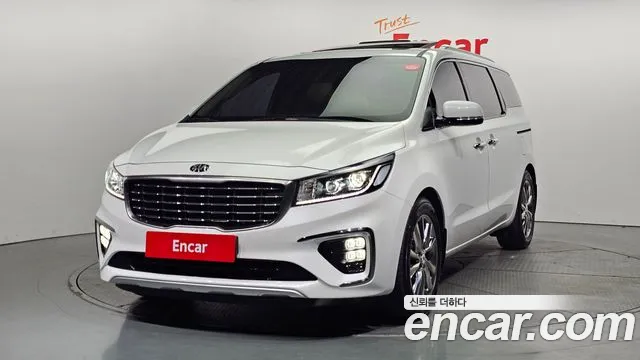 Kia The New Carnival 2019 Белый из Кореи