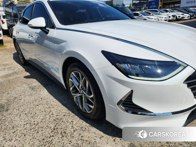 Hyundai Sonata (DN8) 2019 Белый из Кореи