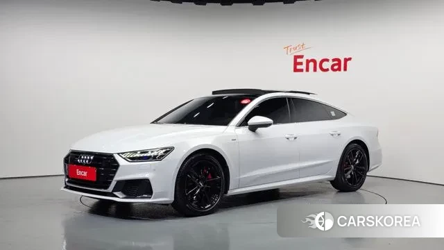 Audi A7 (4K) 2020 Белый из Кореи