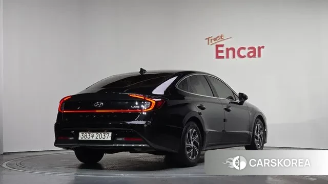 Hyundai Sonata Hybrid (DN8) 2020 Черный из Кореи