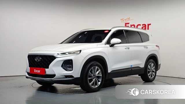 Hyundai Santa Fe TM 2018 Белый из Кореи