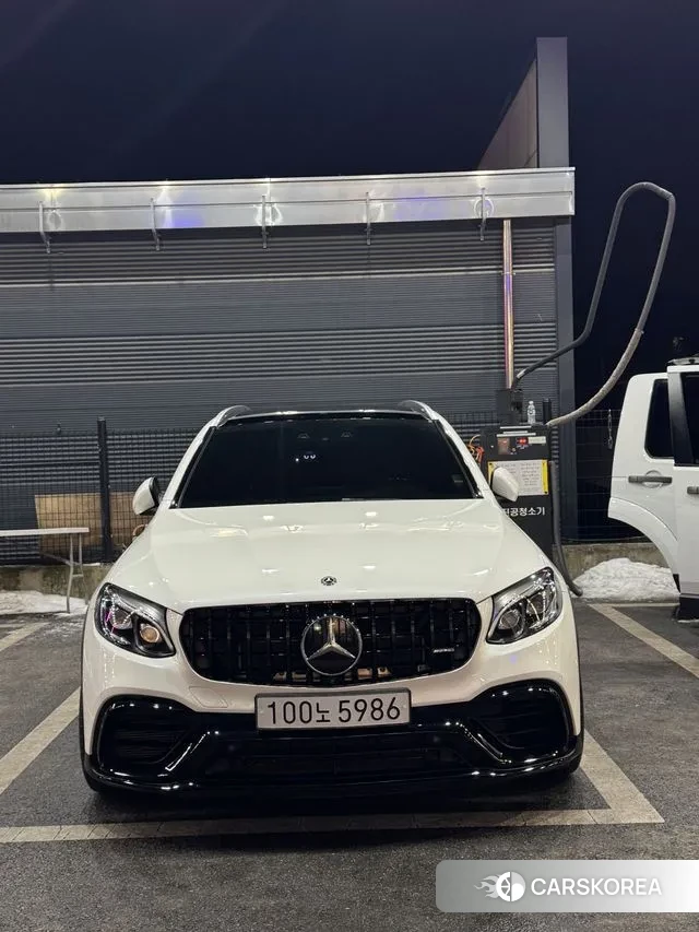 Mercedes-Benz GLC-Class X253 2018 Белый из Кореи