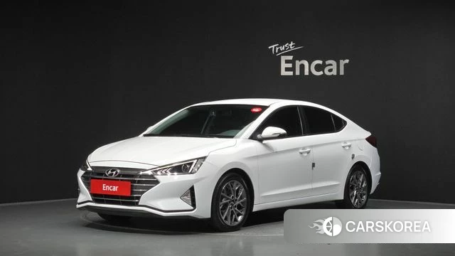 Hyundai The New Avante AD 2019 Белый из Кореи