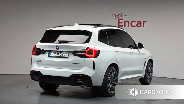 BMW X3 (G01) 2021 Белый из Кореи