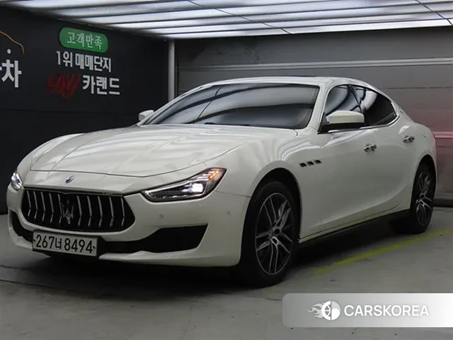 Maserati Ghibli 2020 Белый из Кореи