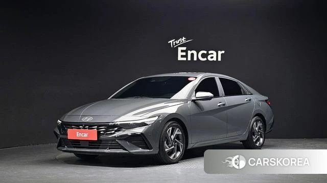 Hyundai The New Avante (CN7) 2023 Серый из Кореи
