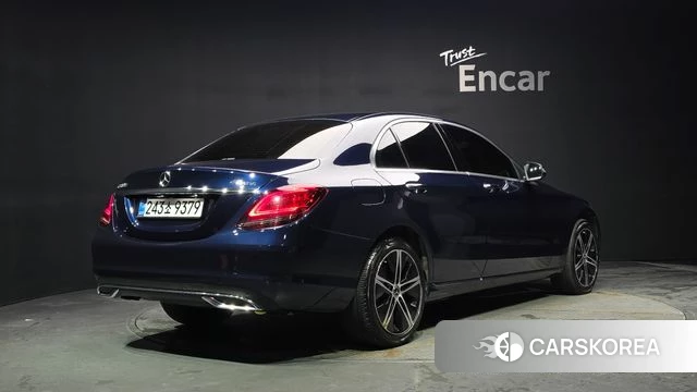 Mercedes-Benz C-Class W205 2019 Синий из Кореи
