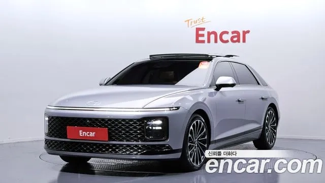 Hyundai Grandeur Hybrid (GN7) 2023 Серебряный из Кореи