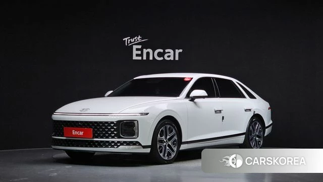 Hyundai Grandeur Hybrid (GN7) 2024 Белый из Кореи