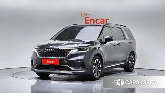 Kia Carnival 4th generation 2023 Серый из Кореи