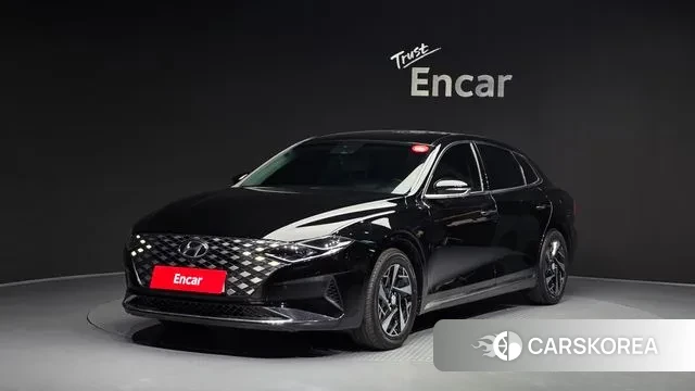 Hyundai The New Grandeur IG Hybrid 2022 Черный из Кореи