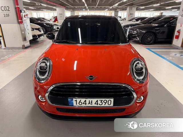 Mini Cooper 2021 Оранжевый из Кореи