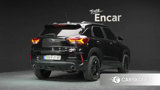 Chevrolet (GM Daewoo) Trailblazer 2023 Черный из Кореи
