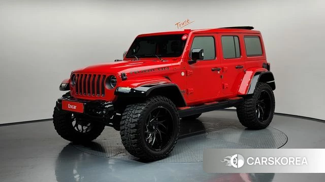 Jeep Wrangler (JL) 2021 Красный из Кореи