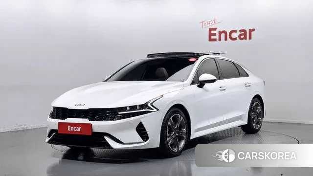 Kia K5 Hybrid 3rd Generation 2021 Белый из Кореи