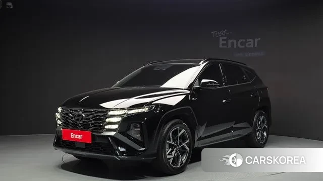 Hyundai The New Tucson (NX4) 2024 Черный из Кореи