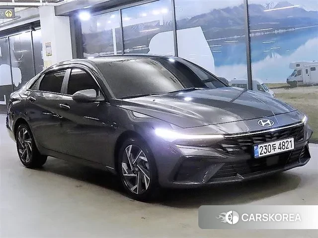 Hyundai Avante (CN7) 2024 Серый из Кореи
