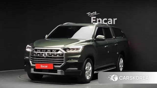 Ssangyong The New Rexton Sports Cannes 2023 Темно-зеленый из Кореи