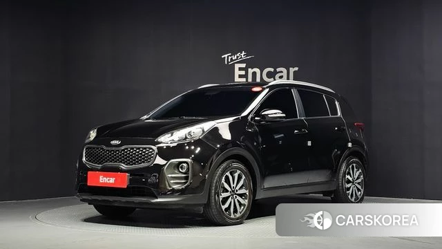Kia Sportage 4th Generation 2018 Черный из Кореи