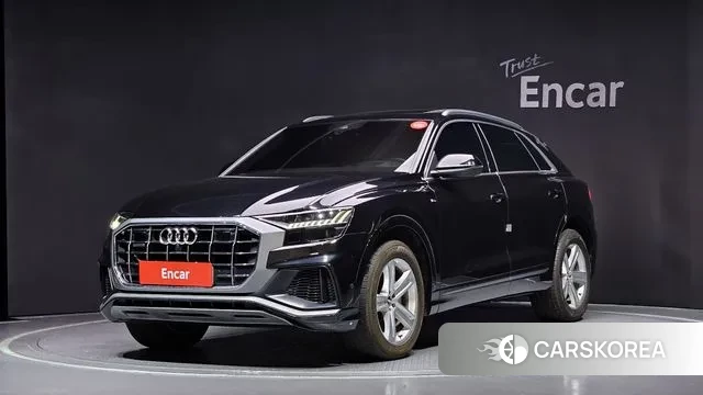 Audi Q8 (4M) 2021 Черный из Кореи