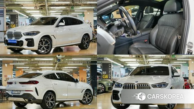 BMW X6 (G06) 2023 Белый из Кореи