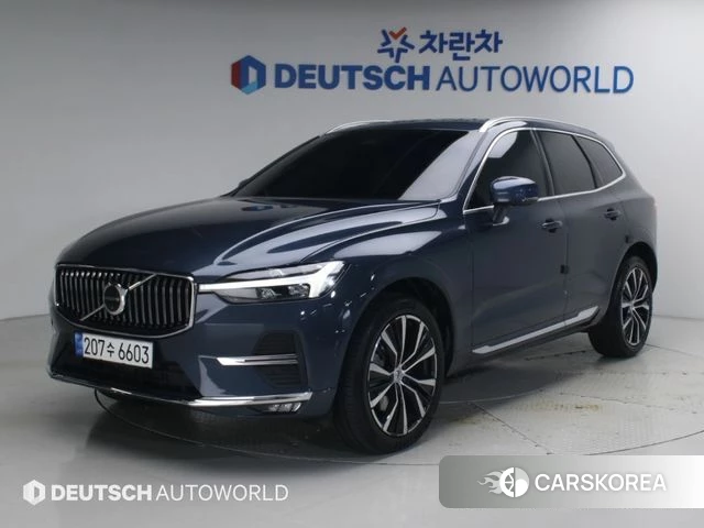 Volvo XC60 second Generation 2022 Синий из Кореи