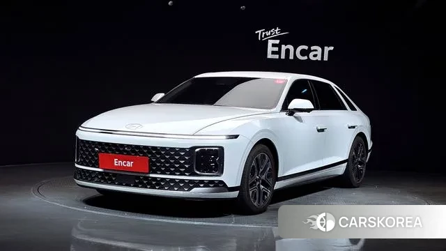 Hyundai Grandeur Hybrid (GN7) 2023 Белый из Кореи