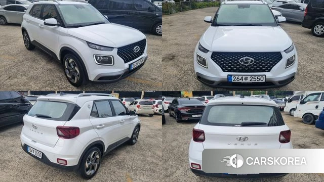 Hyundai Venue 2024 Белый из Кореи