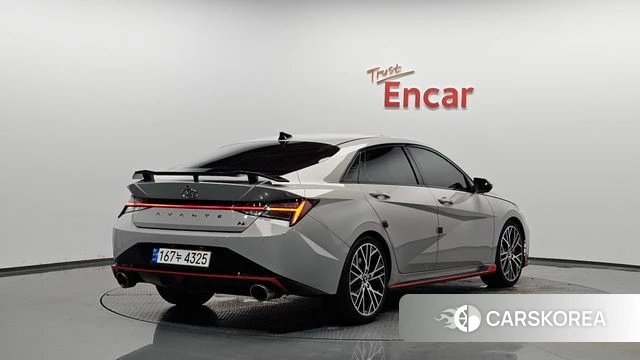 Hyundai Avante (CN7) 2022 Цвет галактики из Кореи