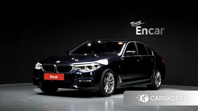 BMW 5 Series (G30) 2018 Черный из Кореи