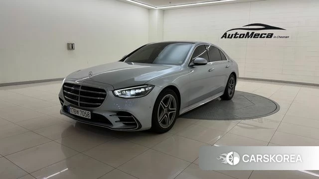 Mercedes-Benz S-Class W223 2022 Серебряный из Кореи