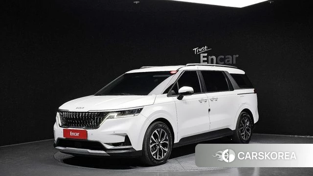 Kia Carnival 4th generation 2021 Белый из Кореи