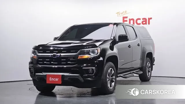 Chevrolet (GM Daewoo) Real New Colorado 2022 Черный из Кореи
