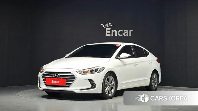 Hyundai Avante AD 2018 Белый из Кореи