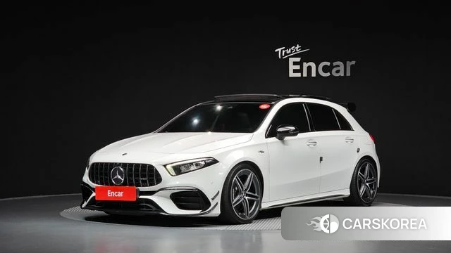 Mercedes-Benz A-Class W177 2021 Белый из Кореи