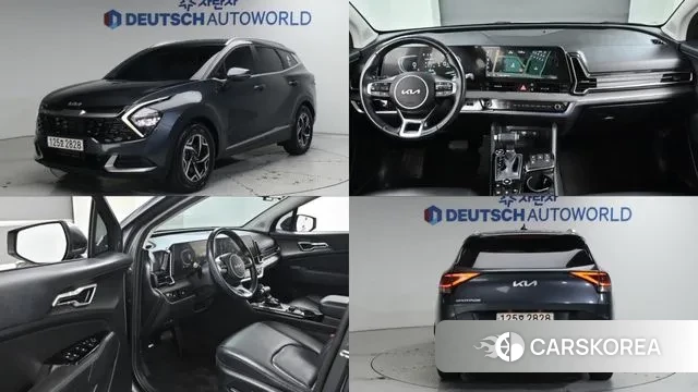 Kia Sportage 5th Generation 2022 Серый из Кореи