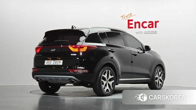 Kia Sportage 4th Generation 2018 Черный из Кореи