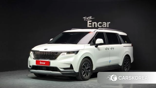 Kia Carnival 4th generation 2021 Белый из Кореи