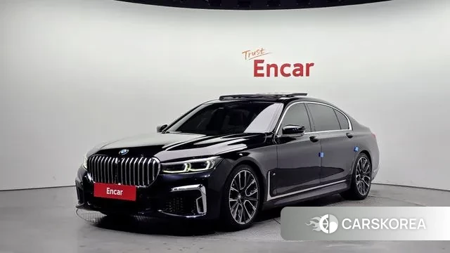 BMW 7 Series (G11) 2020 Черный из Кореи