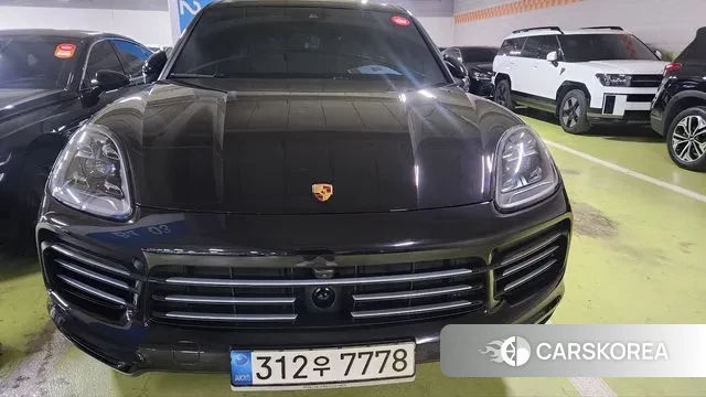 Porsche Cayenne (PO536) 2022 Черный из Кореи