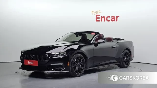 Ford Mustang 7th Generation 2024 Черный из Кореи